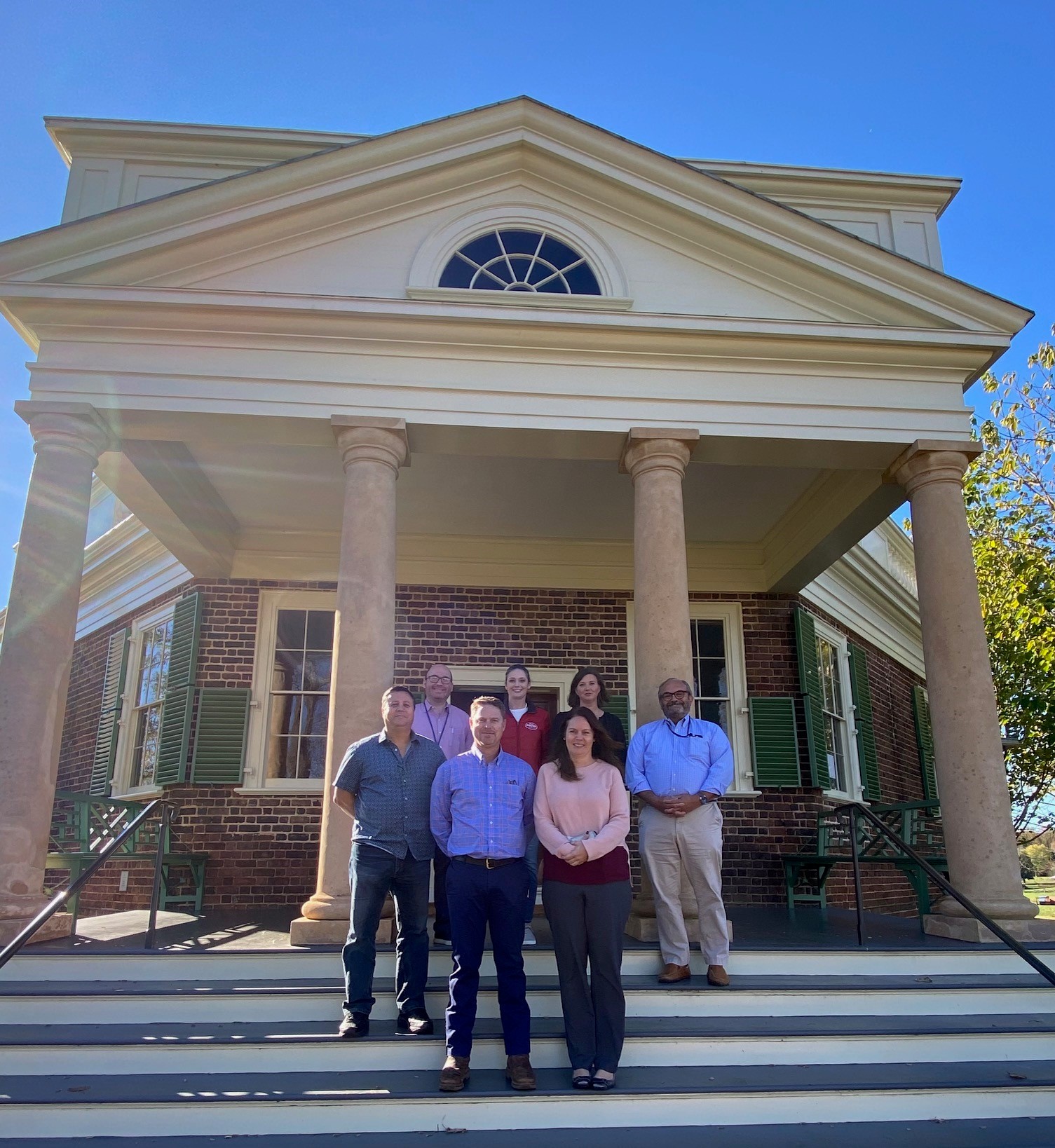 Group at Poplar Forest